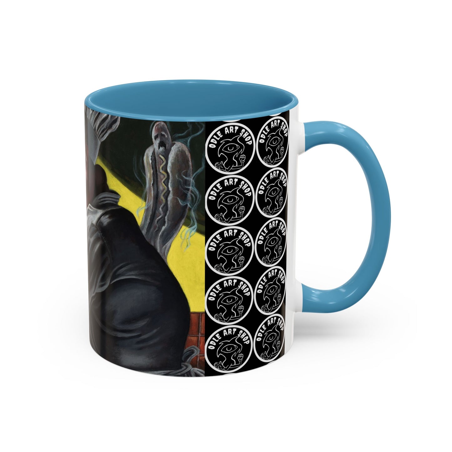 Pig Chef Coffee Mug — Quirky Kitchen Animal Art Accent Mug